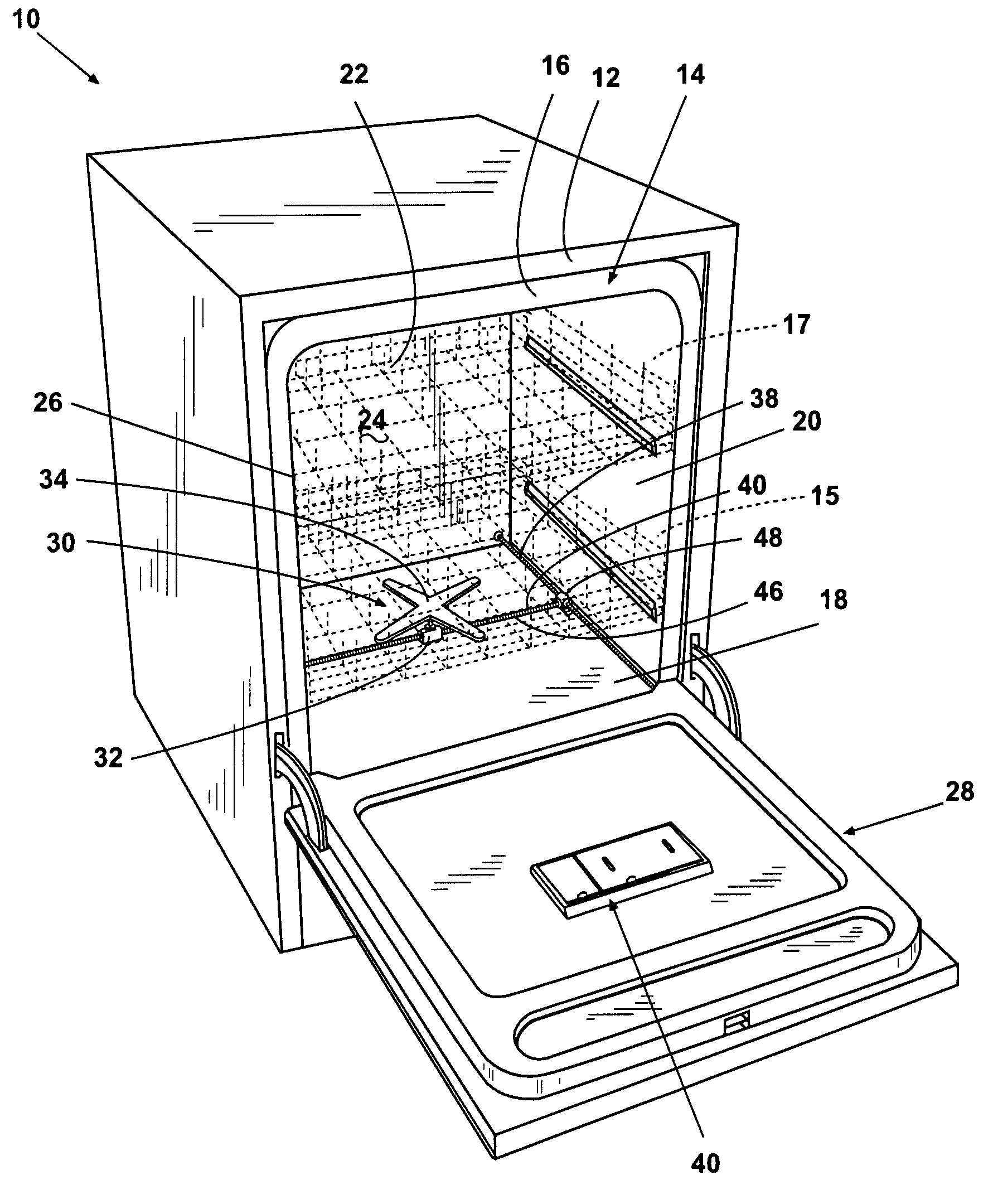 Dishwasher with targeted sensing and washing