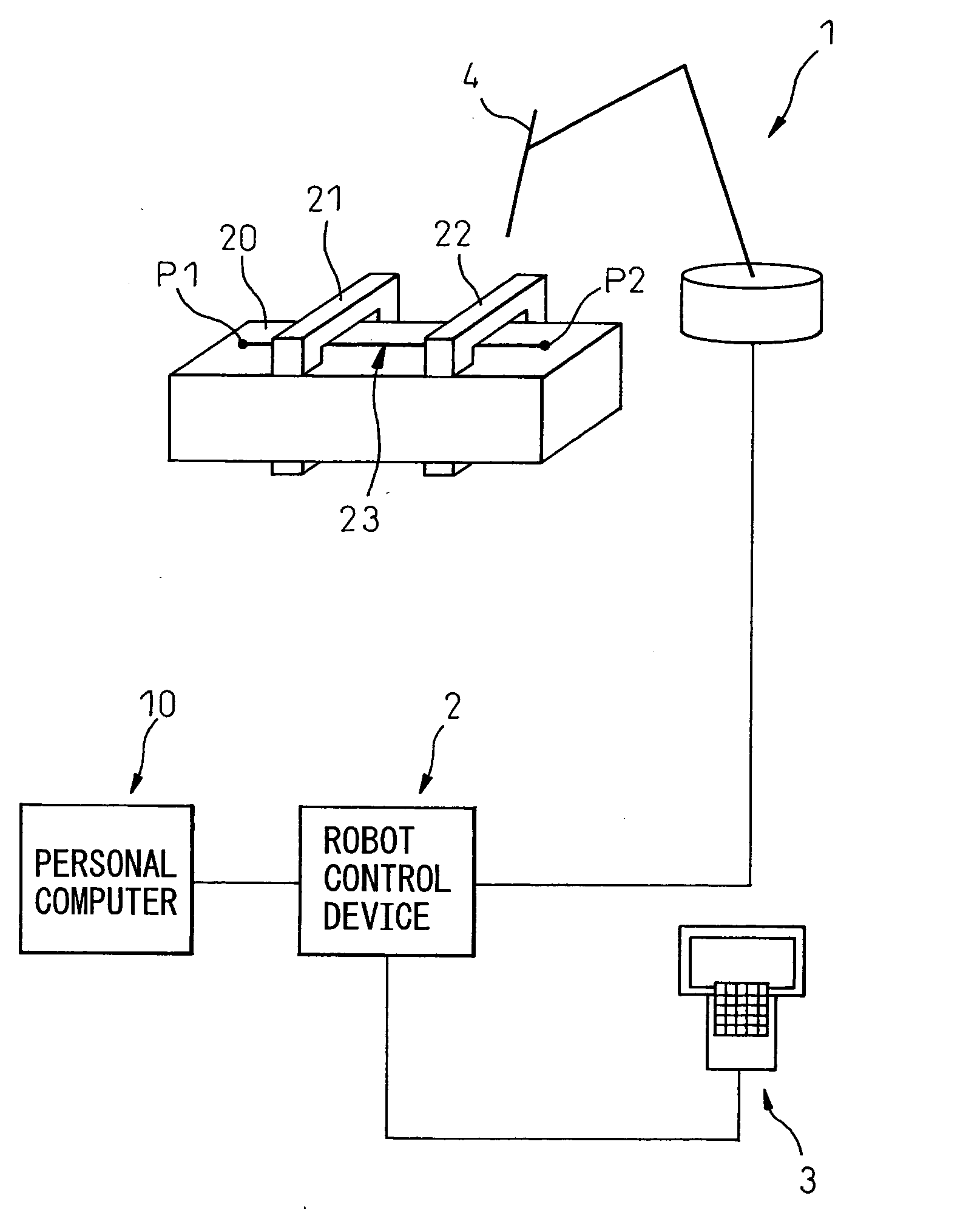 Offline programming device