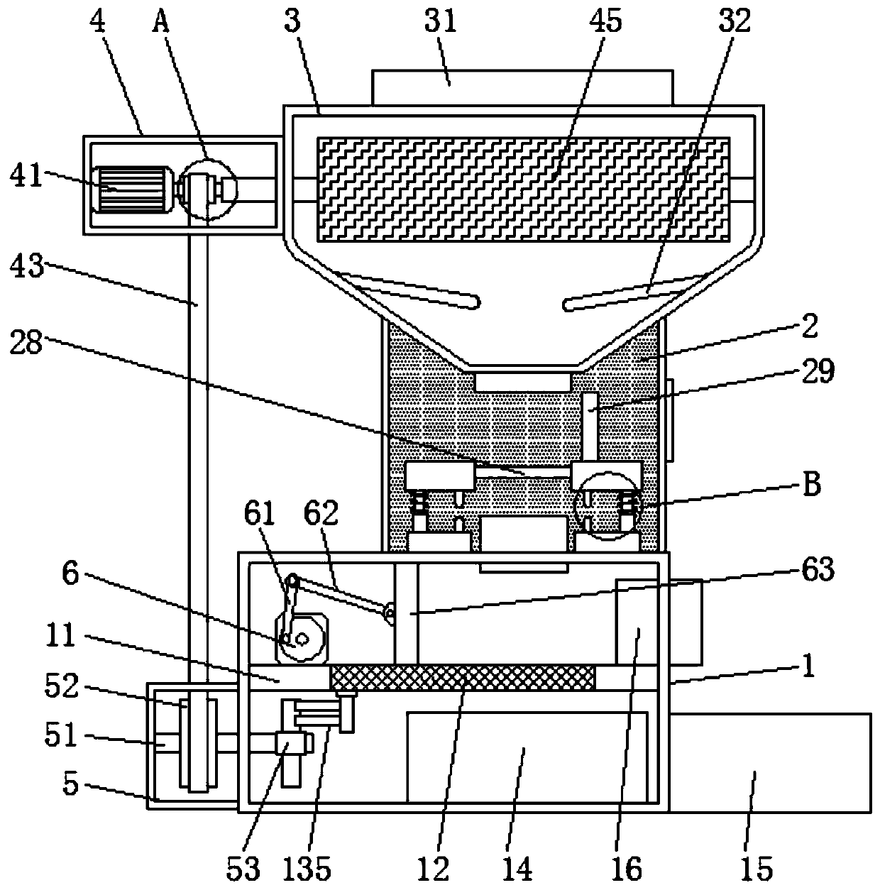 Crushing and recycling equipment for solid garbage