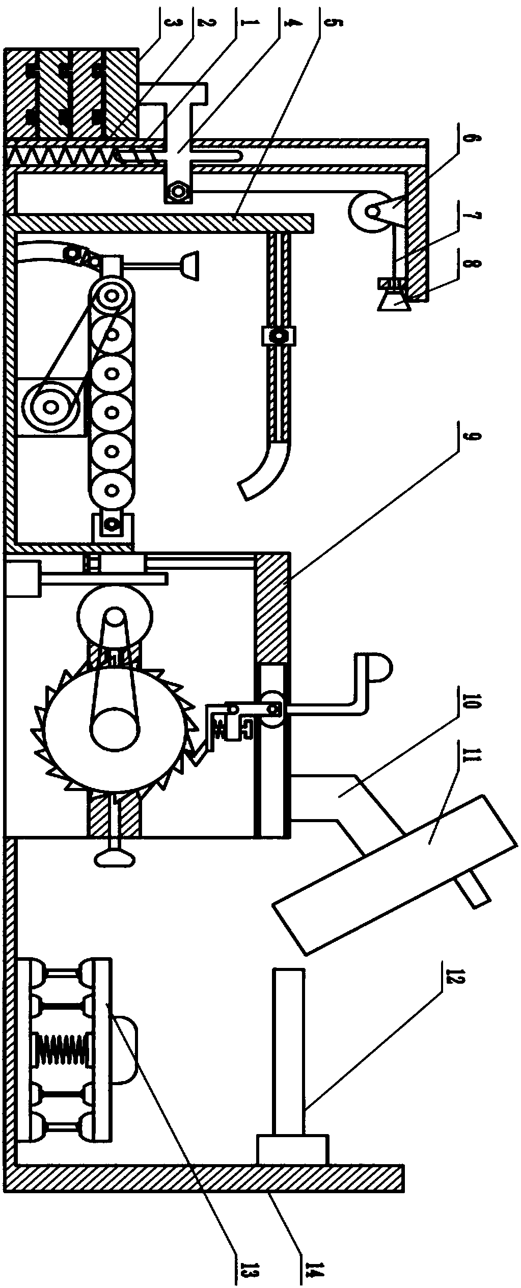 Medical bedridden patient rehabilitation device