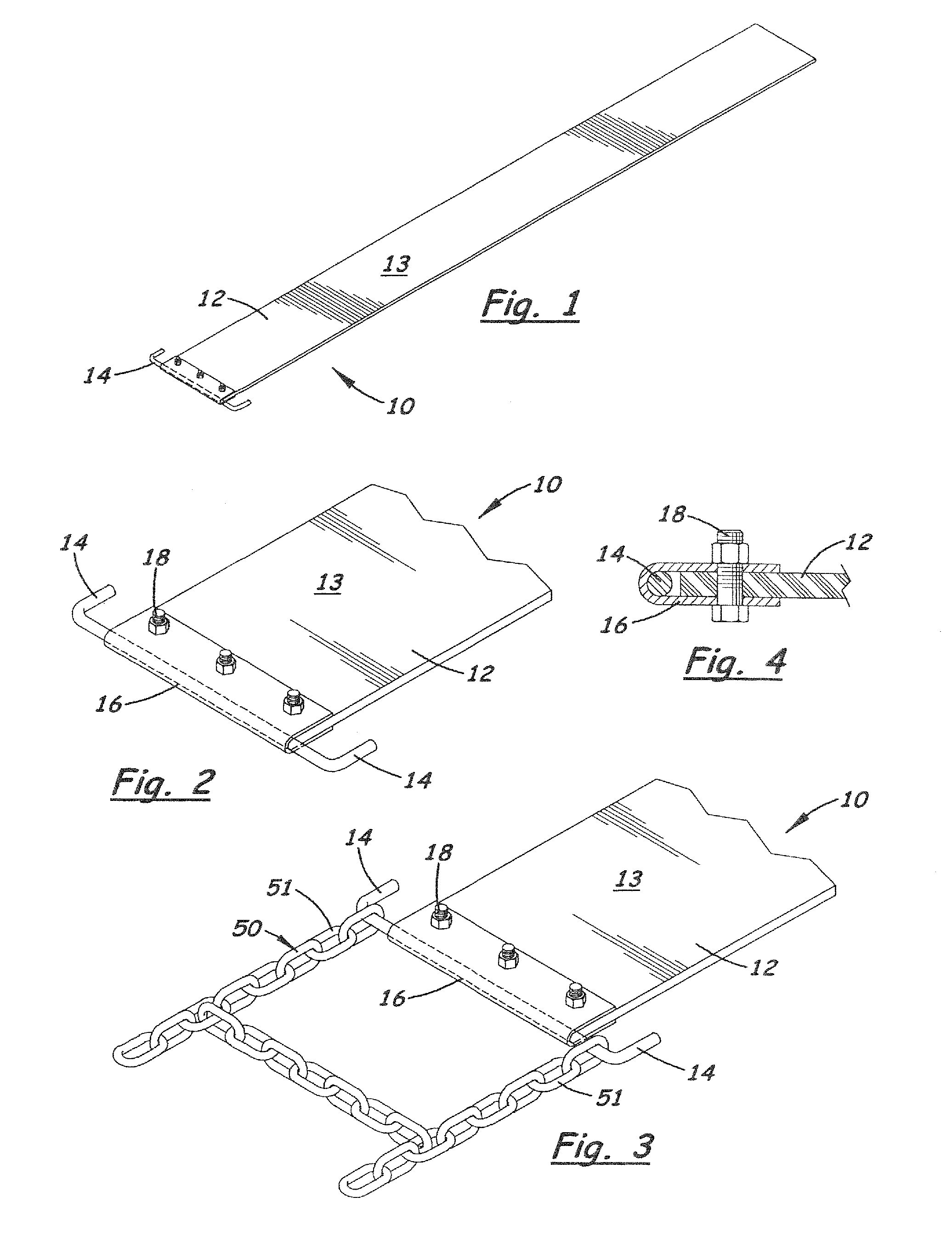 Tool and method for tire traction device installation