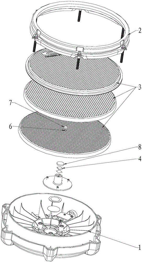 Non-contact trigger type net-liked electronic drum