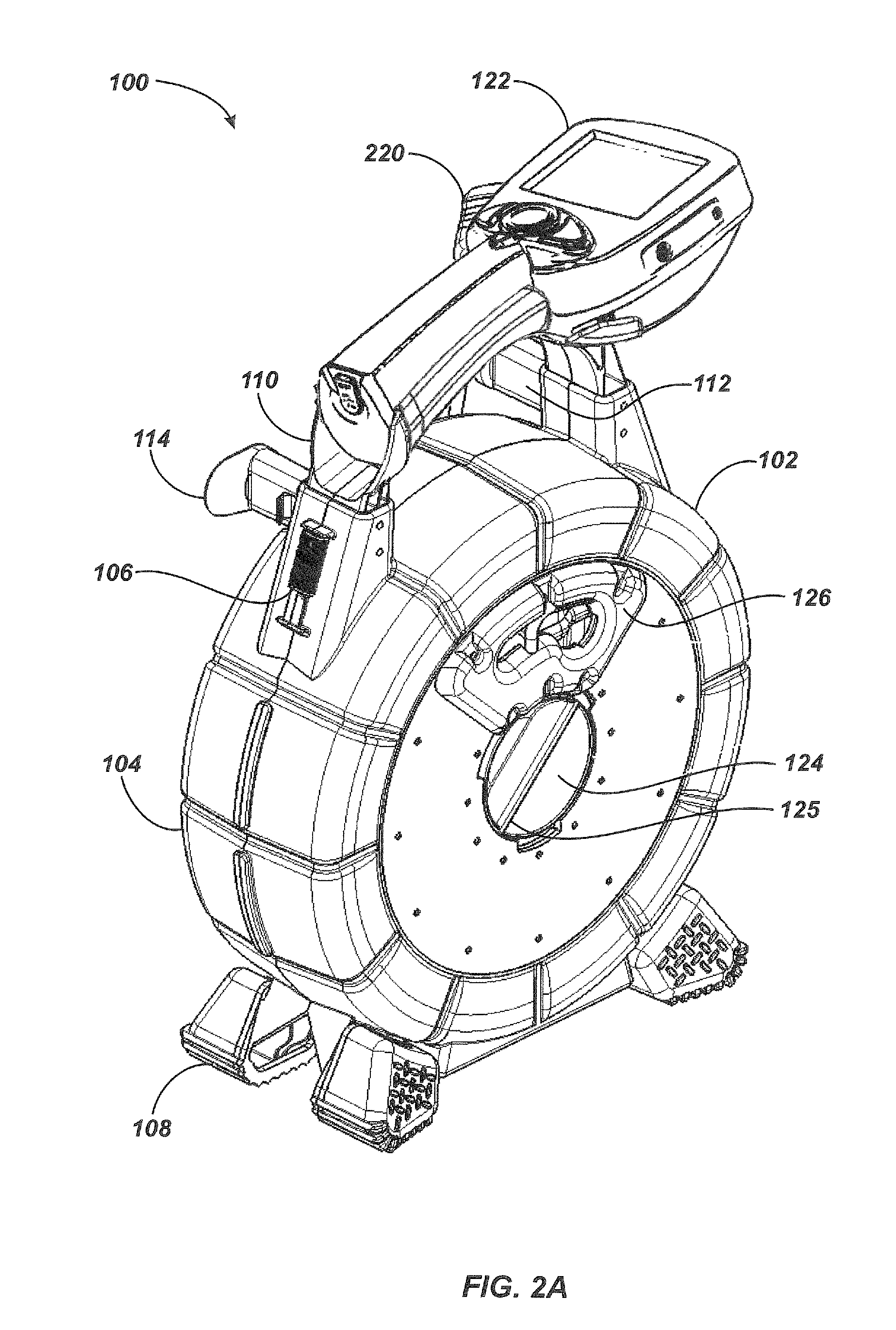 Pipe Inspection System with Replaceable Cable Storage Drum