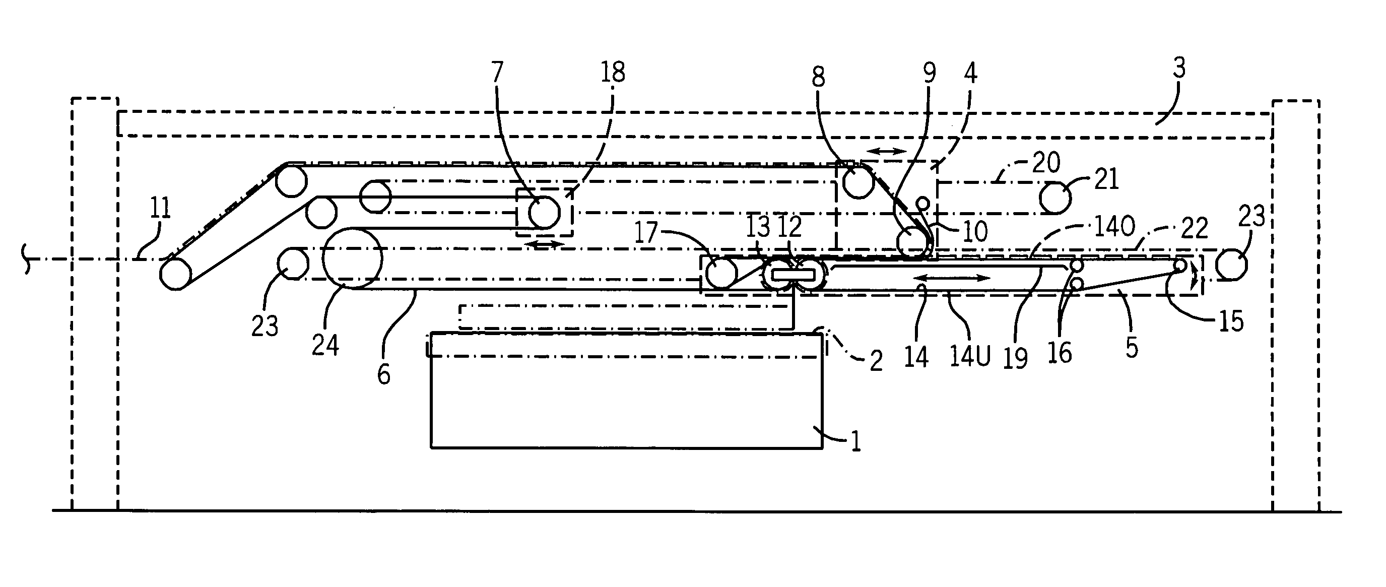 Fleece-laying apparatus