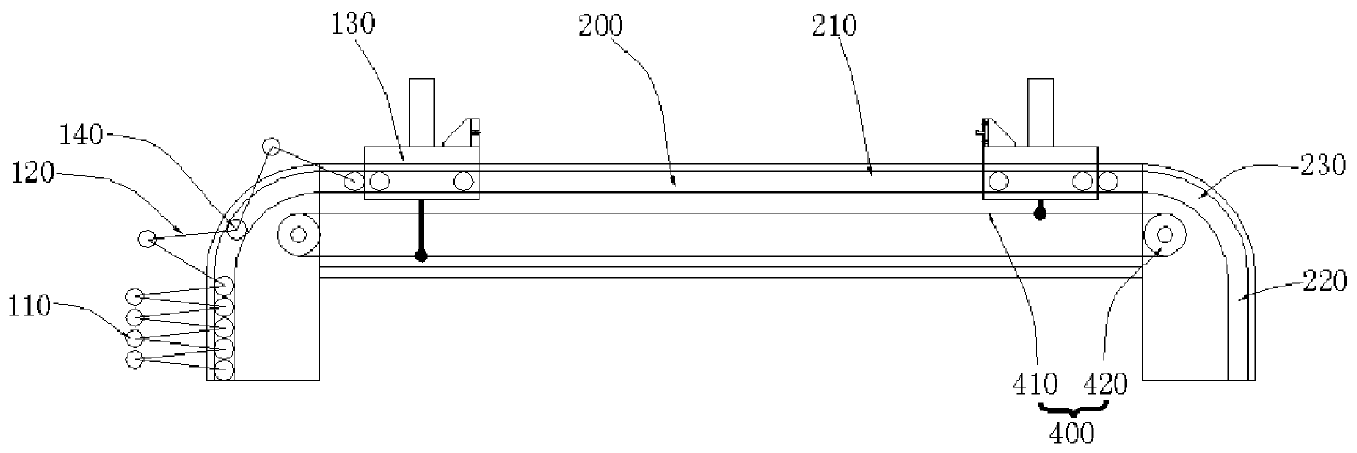 Movable top cover system and railway open wagon