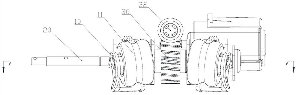 Massage chair and massage movement thereof