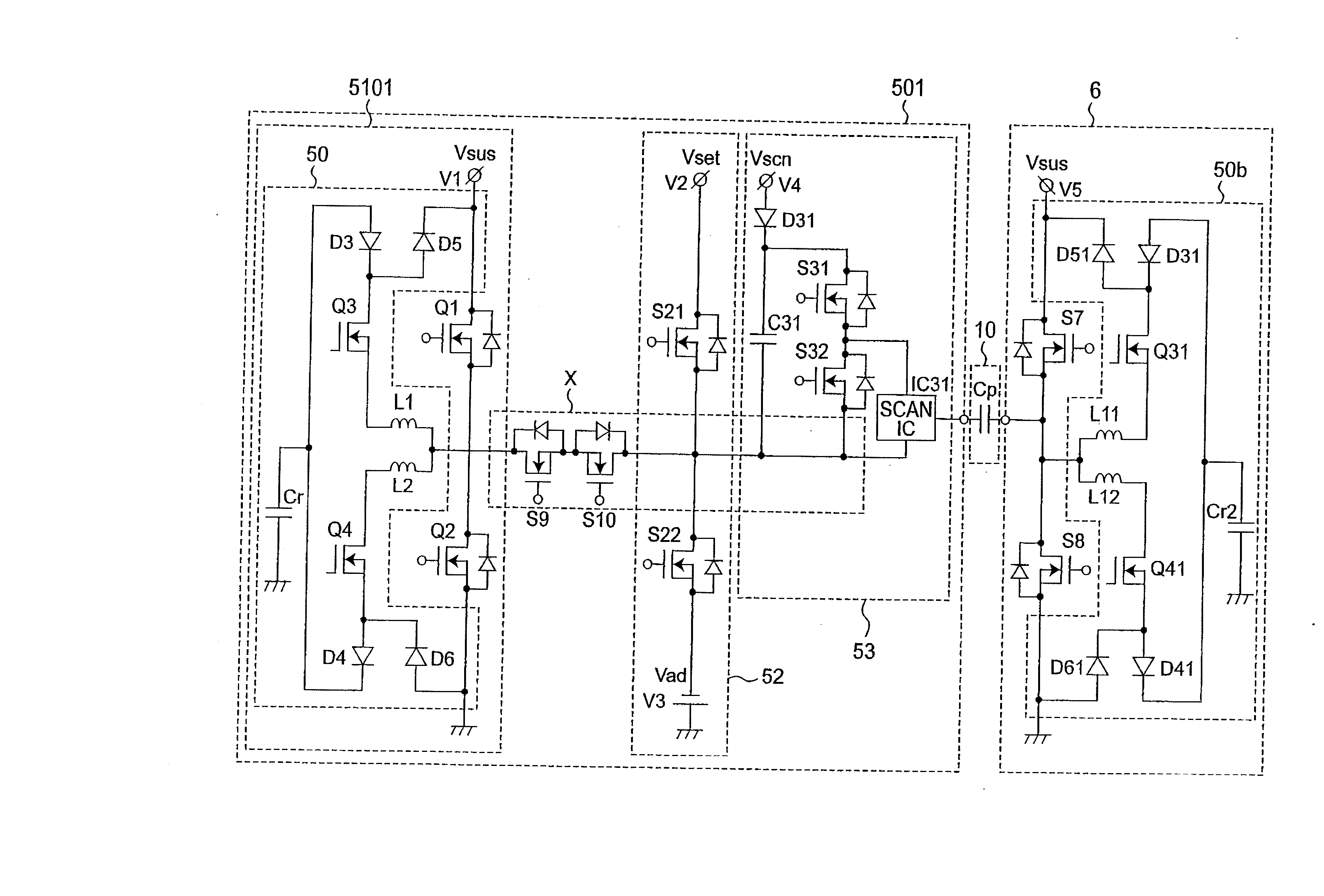 Plasma display panel driving circuit and plasma display apparatus