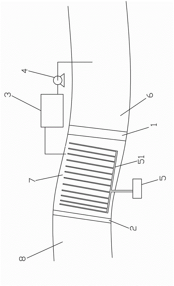 Eutrophicated river water quality purifying method