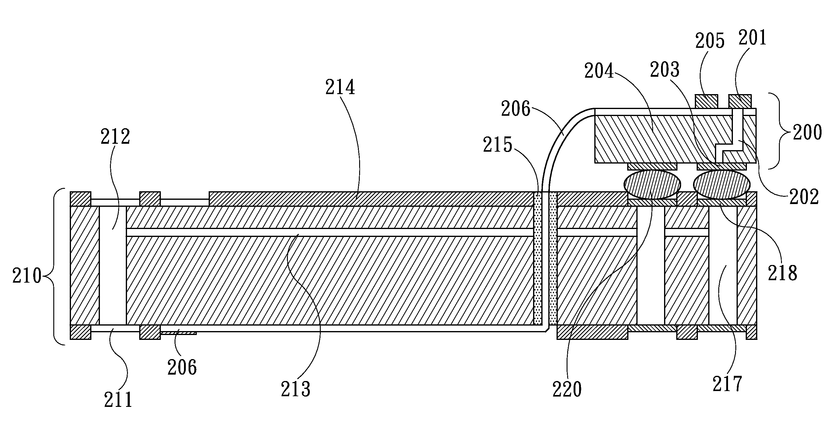 Vertical probe card