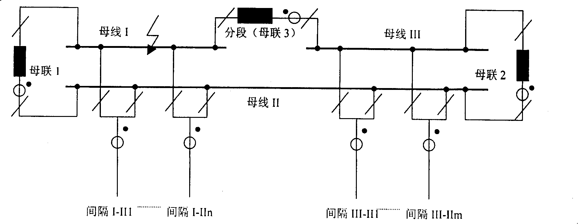 Adaptive regulation method of bus protection ratio brake coefficient based on bus connection current