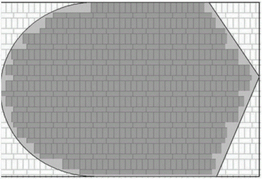 A Rectangular Block Filling Method for Irregular Areas