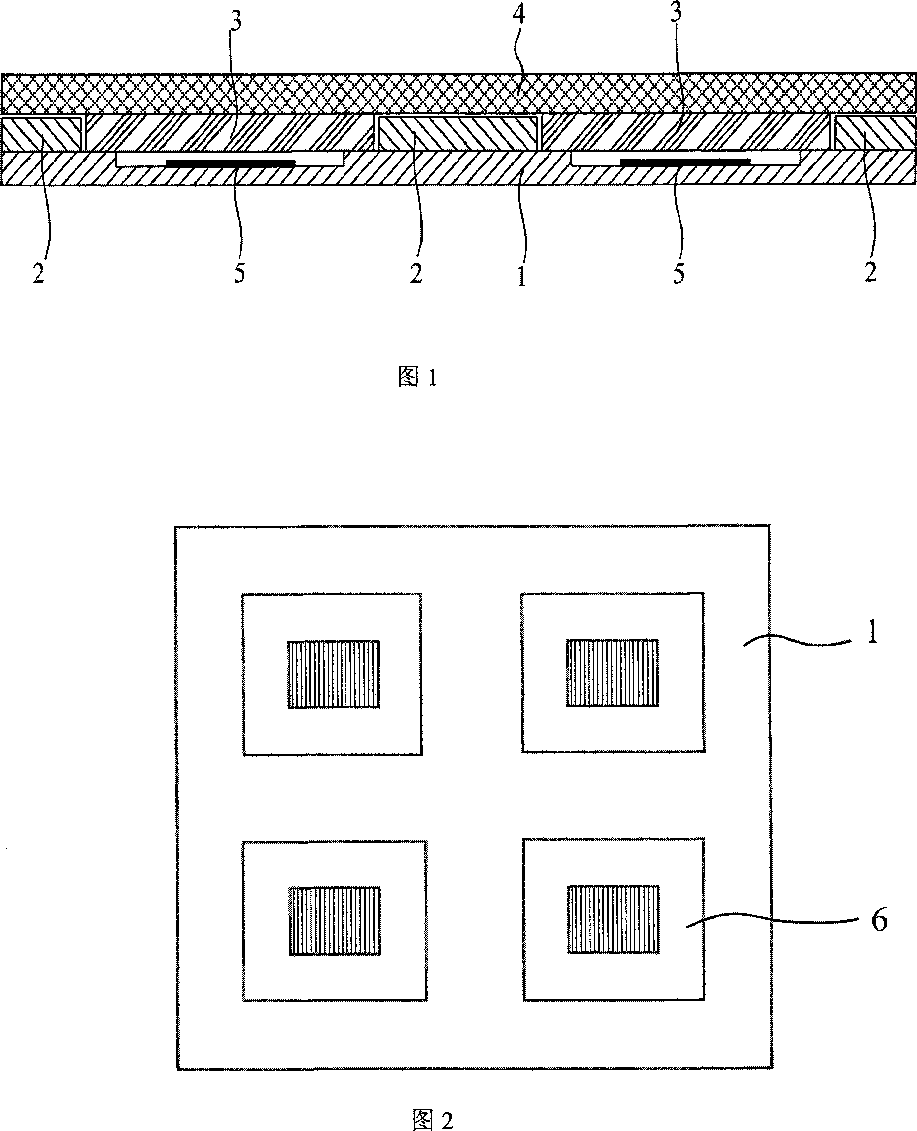 Novel packaging device of organic EL device and its packaging method