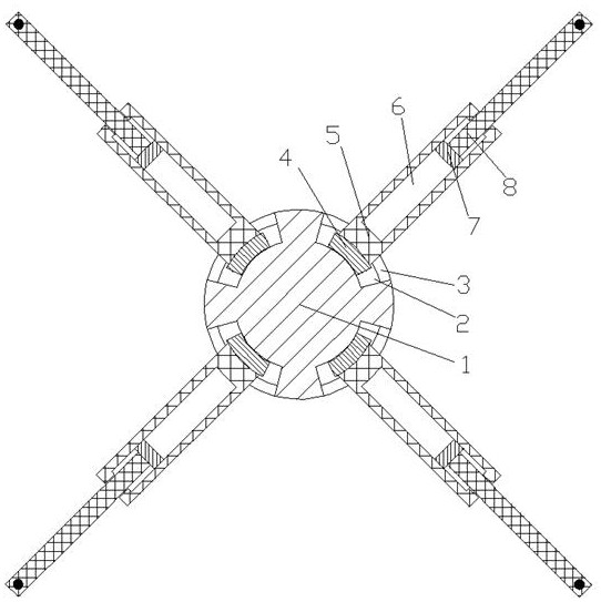 Auxiliary shock-absorbing device for cargo box