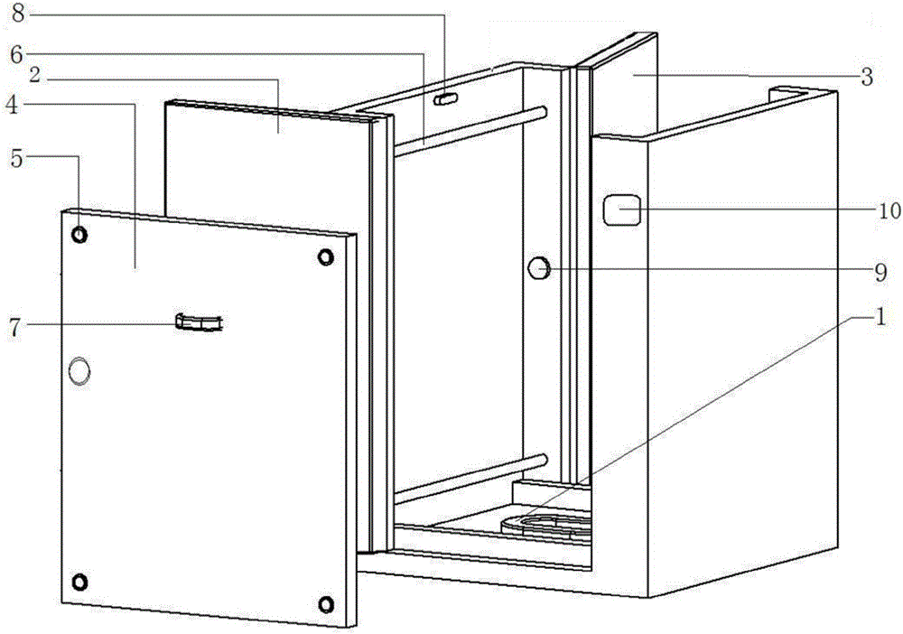 Toilet stall capable of being shared by men and women