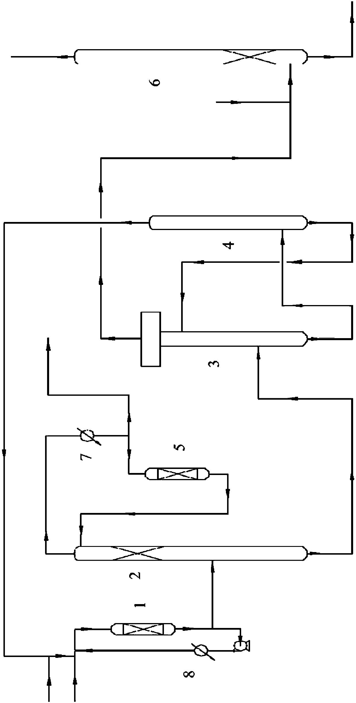 Apparatus and method to produce isooctane by indirect alkylation technique