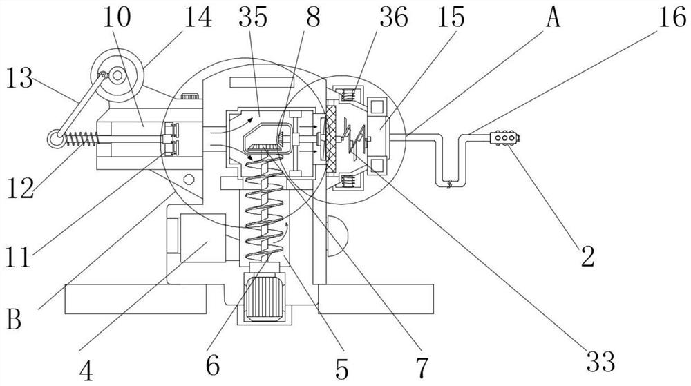 Automatic liquid diet feeder for digestive department nursing