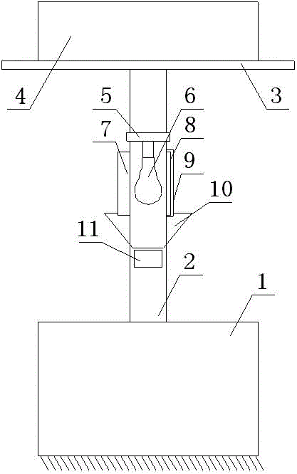 Solar wind suction and electric shock complementary deinsectization light