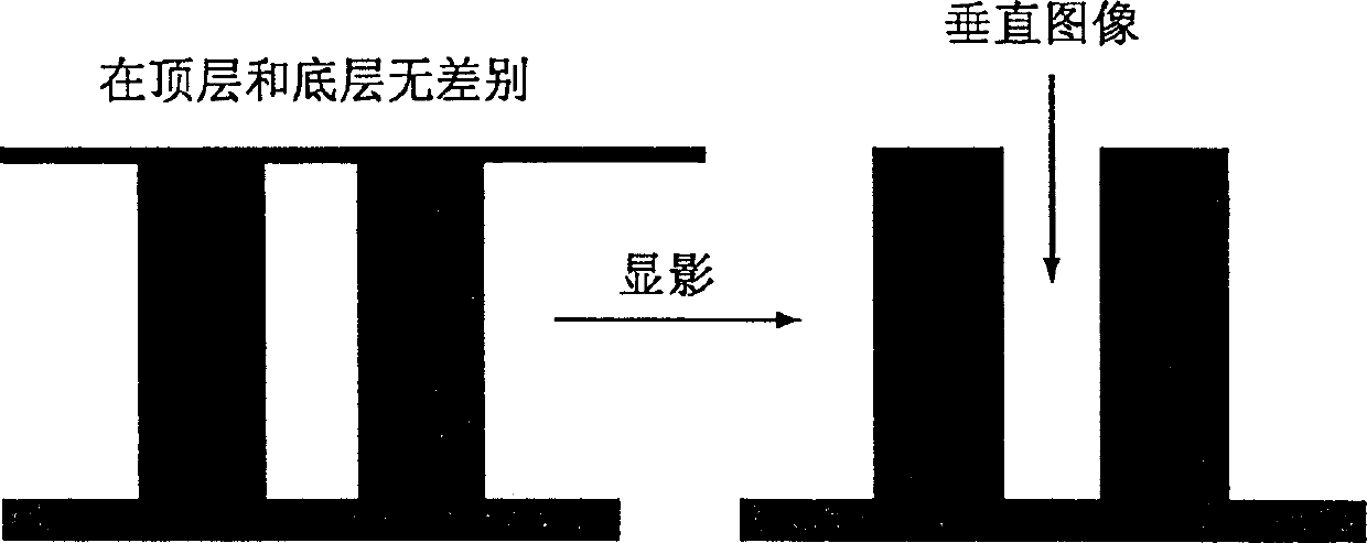 Photoresist composition with optical acid-generating agent containing optical free radical generating agent