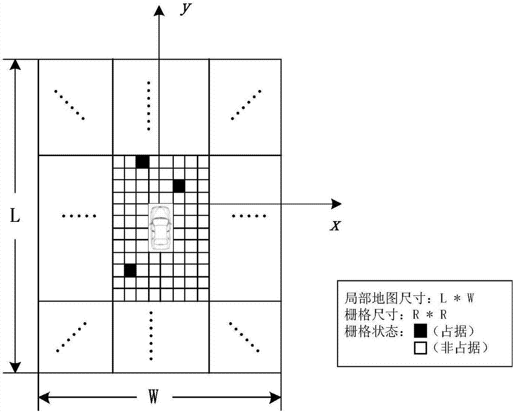 DSRC-based (dedicated short-range communications based) intelligent vehicle map fusion system and method