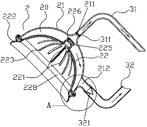 Milk suction device