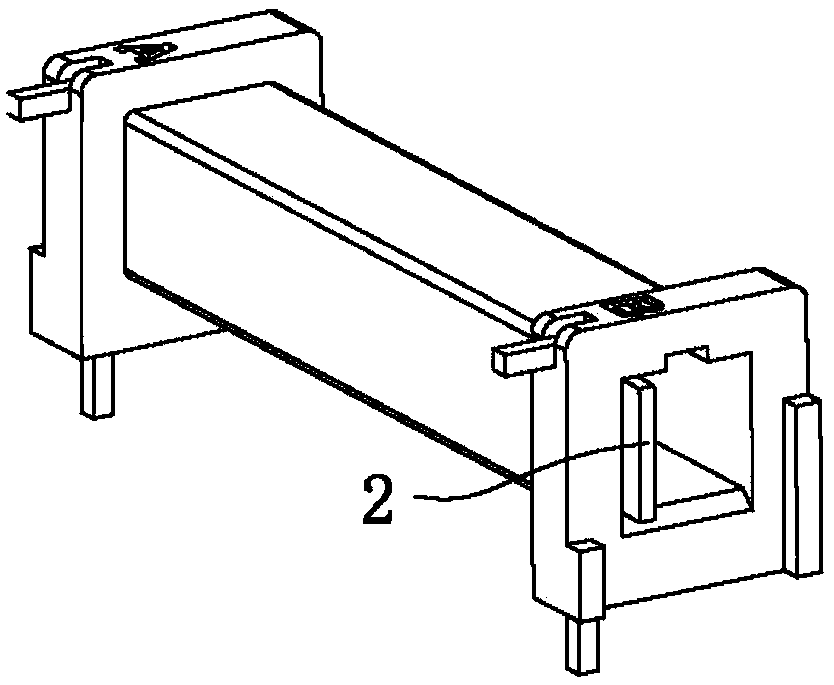 Flux gate current sensor and assembly method thereof