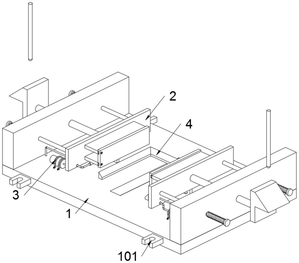 Stable high-precision workpiece fixing tool for stamping die