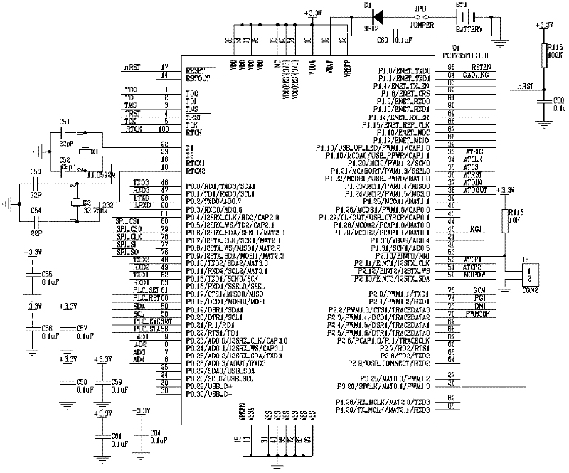 Thermodynamic type energy-efficiency data acquisition terminal