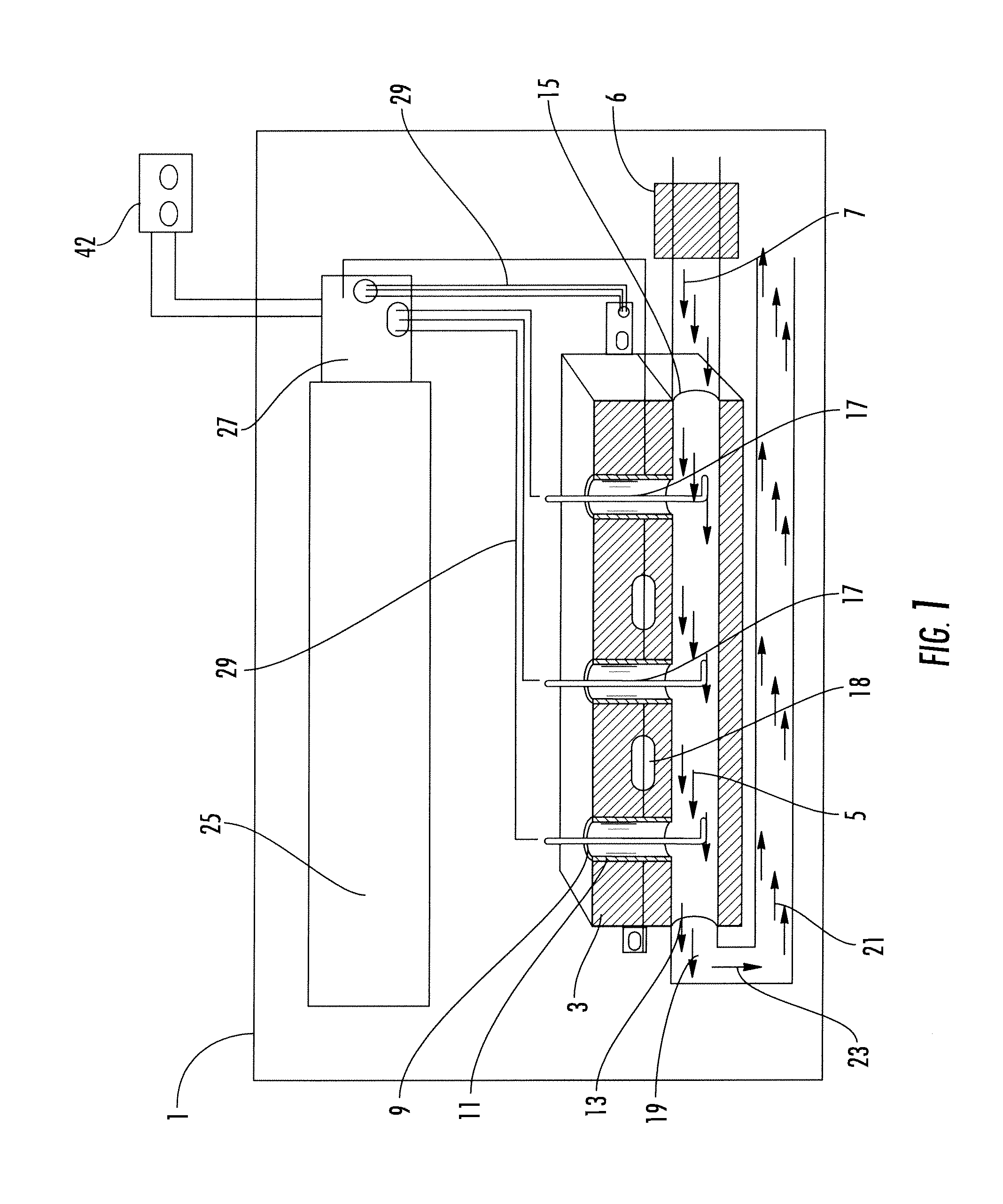 Closed loop heating system