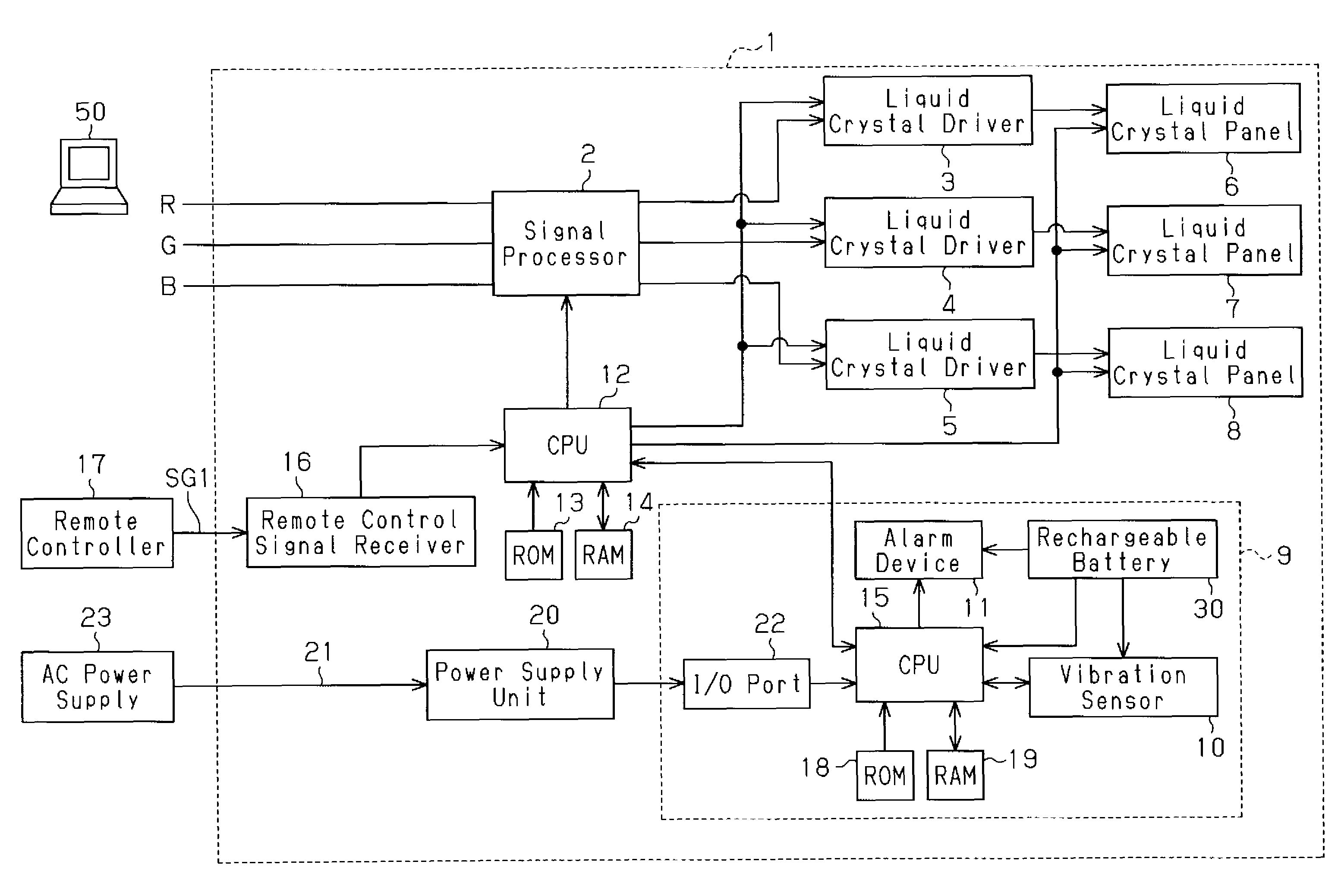 Image display device