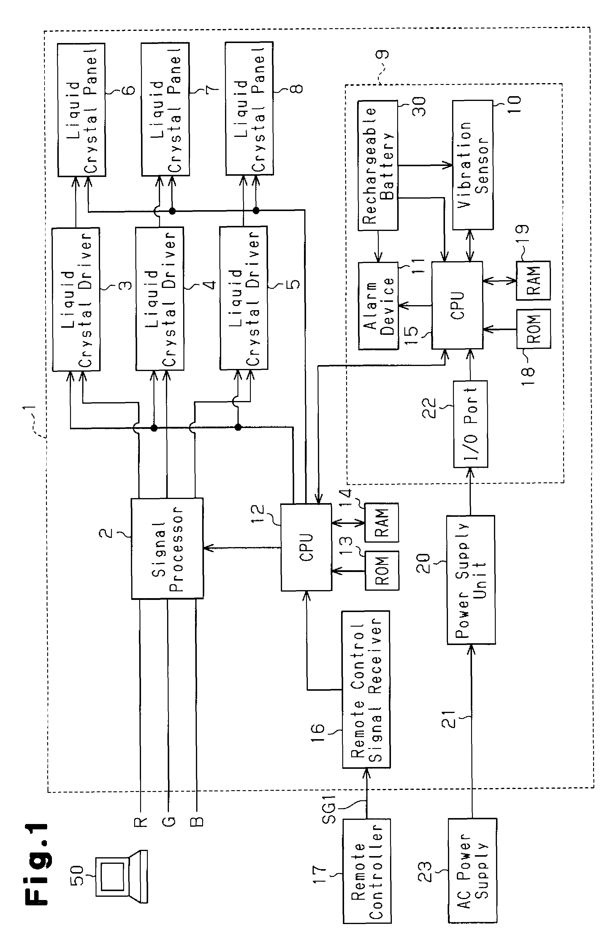 Image display device