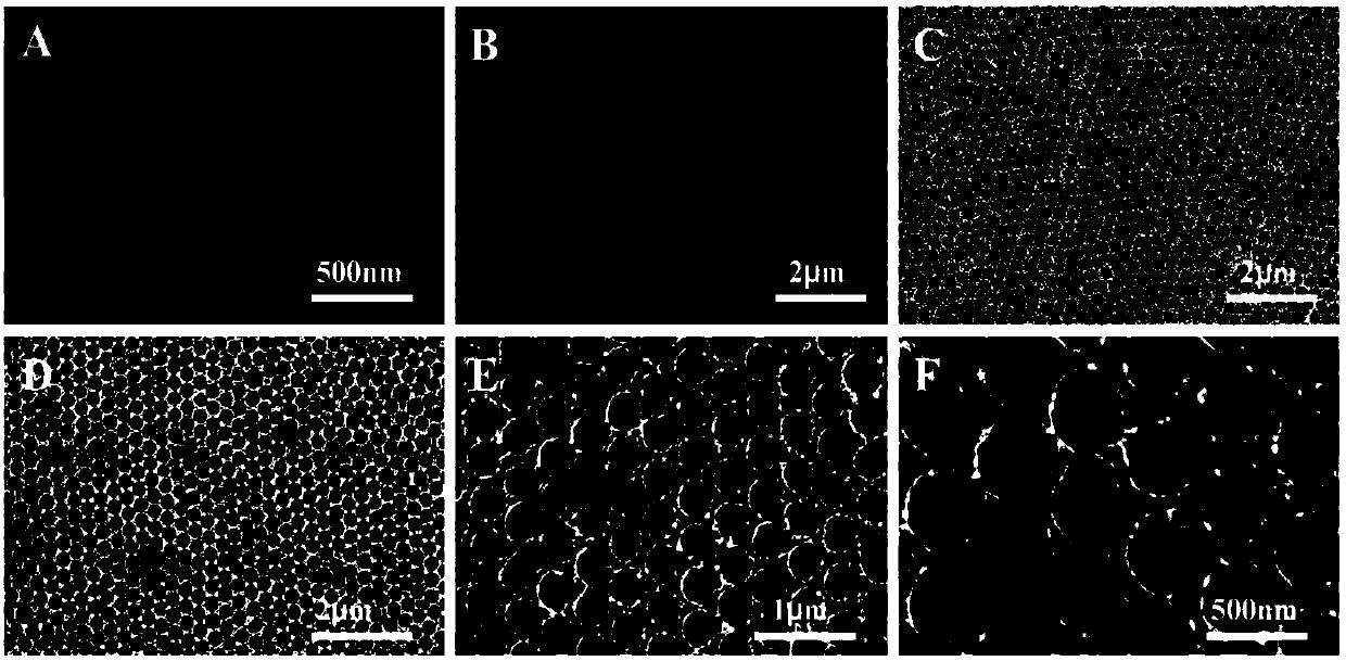 Preparation of silver phosphate two-dimensional ordered nanonet film and method thereof by gas-liquid interface method