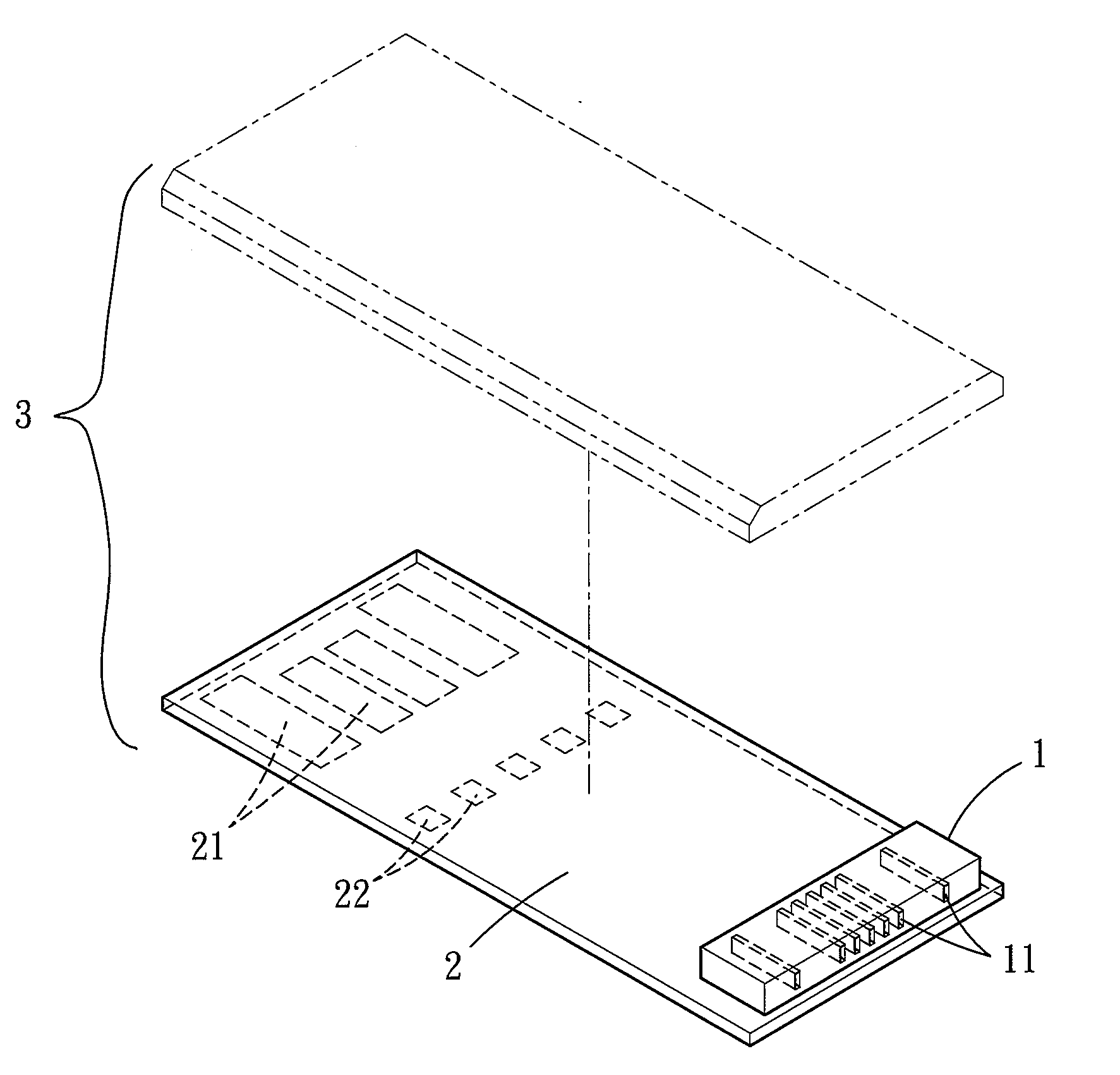 Method for manufacturing an embedded package and structure thereof