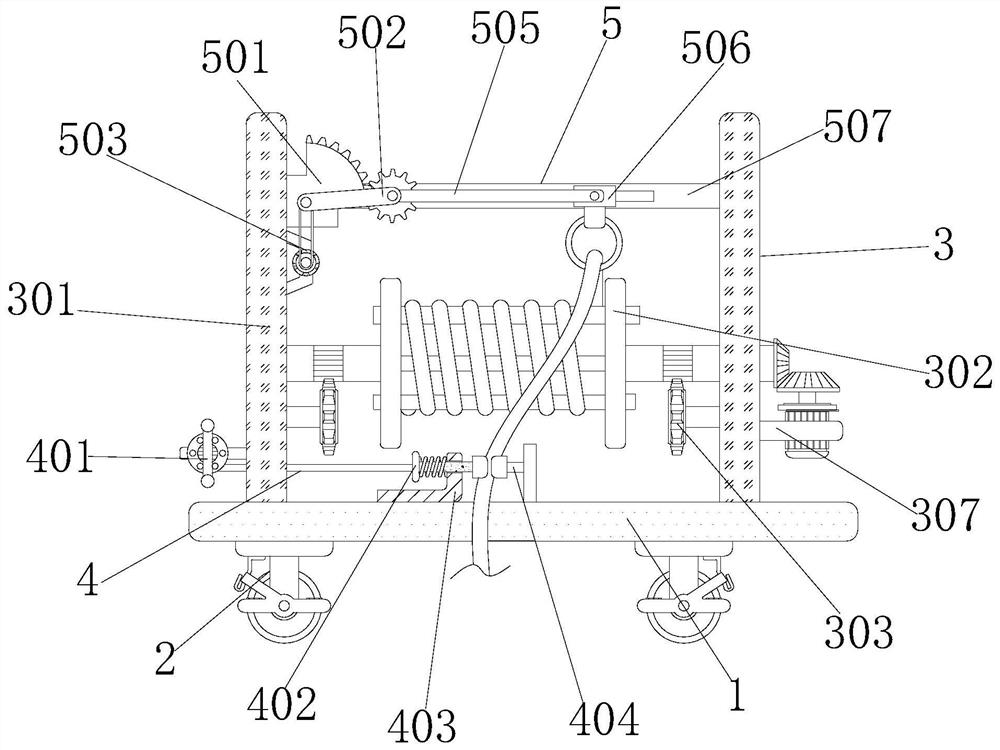 Cable laying system with adjustable winding radius for electric power engineering