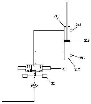 Mechanical interlocking type pressure ventilation pipe automatic drainage device