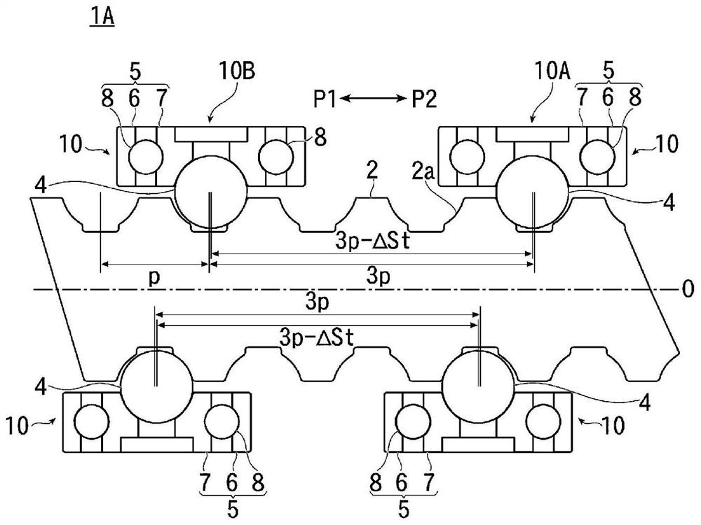 Ball screw mechanism and linear motion device