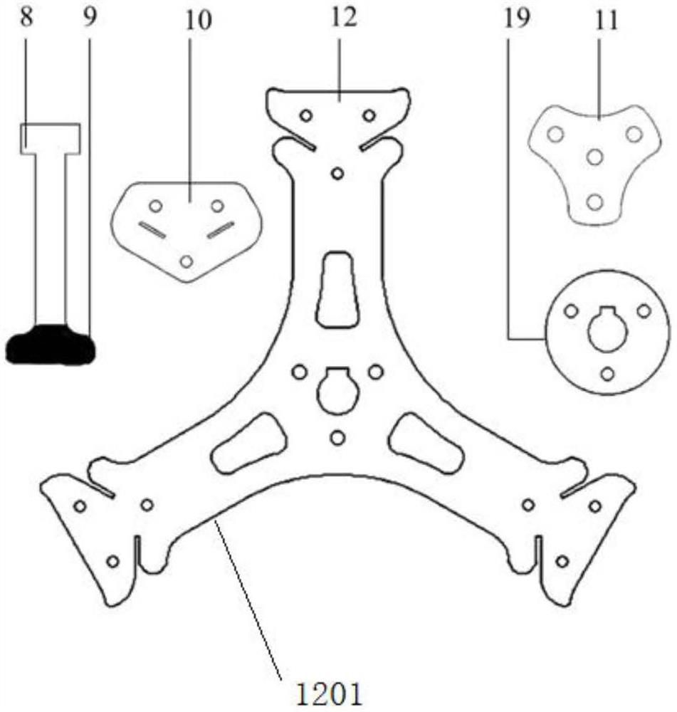 A rotary lever type fruit unloading mechanism, fruit sorting device and control method