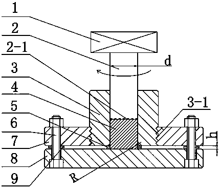 Short process extrusion forming device and method for high-performance metal plate