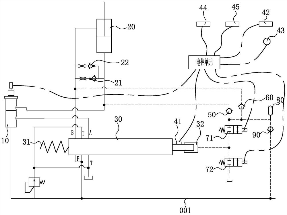 Stop valve of hydraulic suspension device