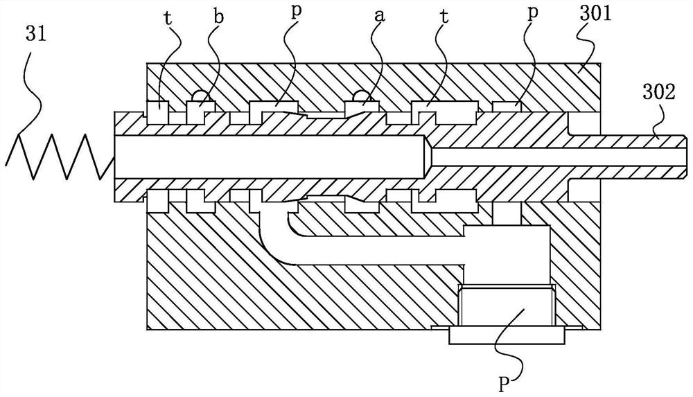 Stop valve of hydraulic suspension device