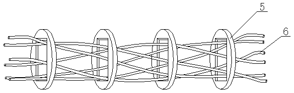 Disinfecting tank with nozzle structure