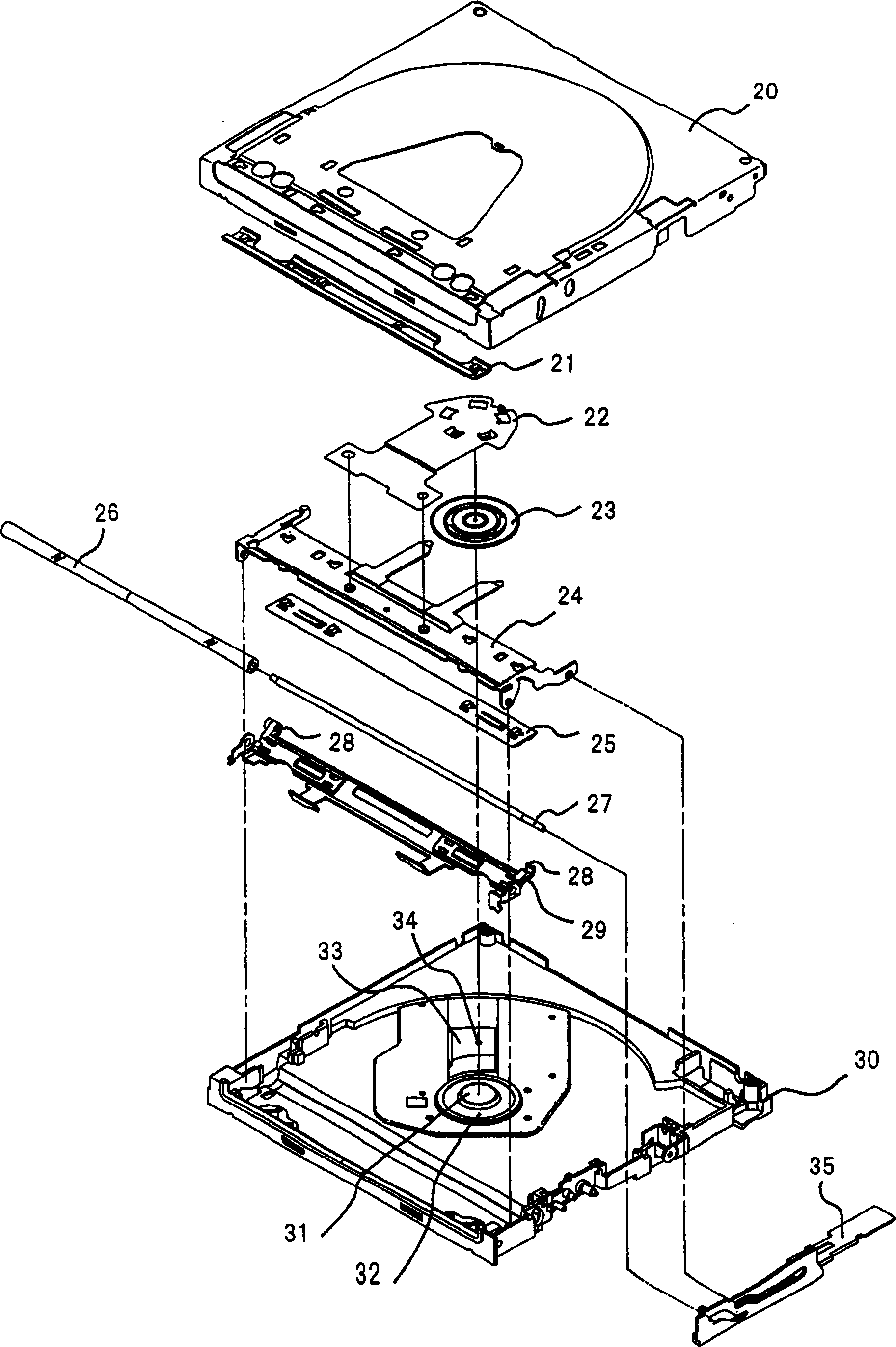 Disk clamping device