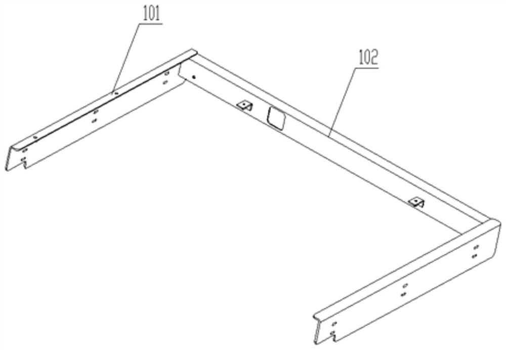 Electric telescopic step for platform