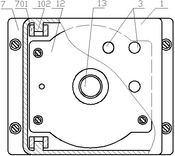 Generating set for lamp switches based on hollow piezoelectric transducer