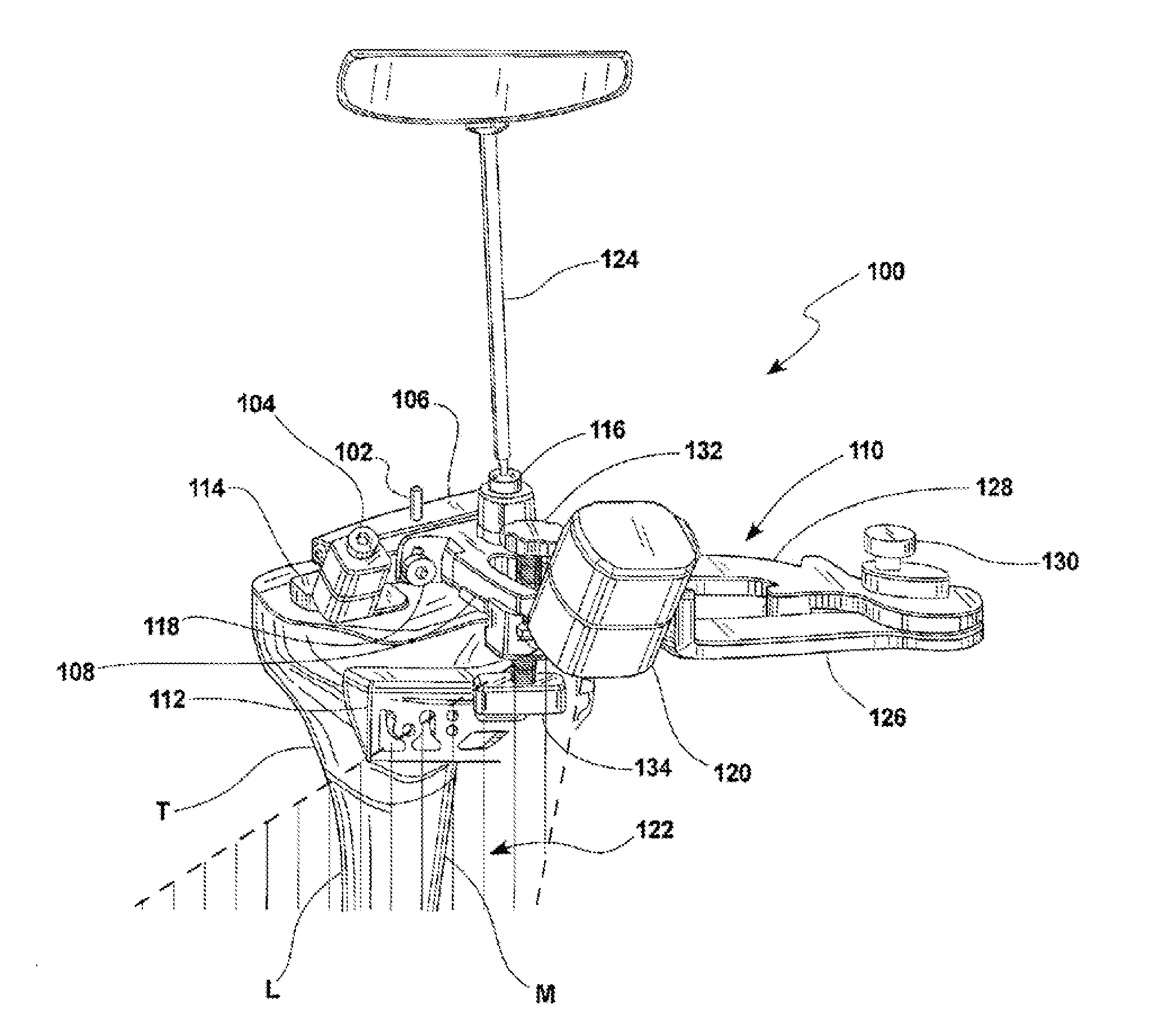 Bone positioning device and method