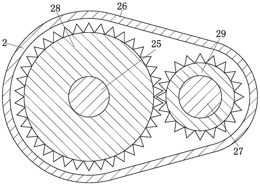 A heating ring correction mold for pipeline production and processing