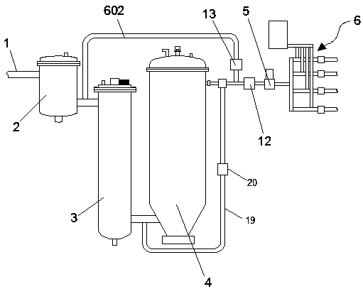 Self-grading white oil filter