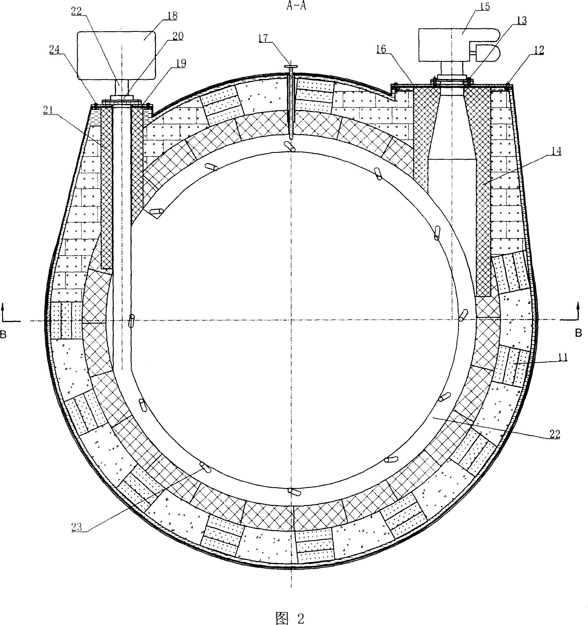 Strong malleableizing technique for tire mold and equipment