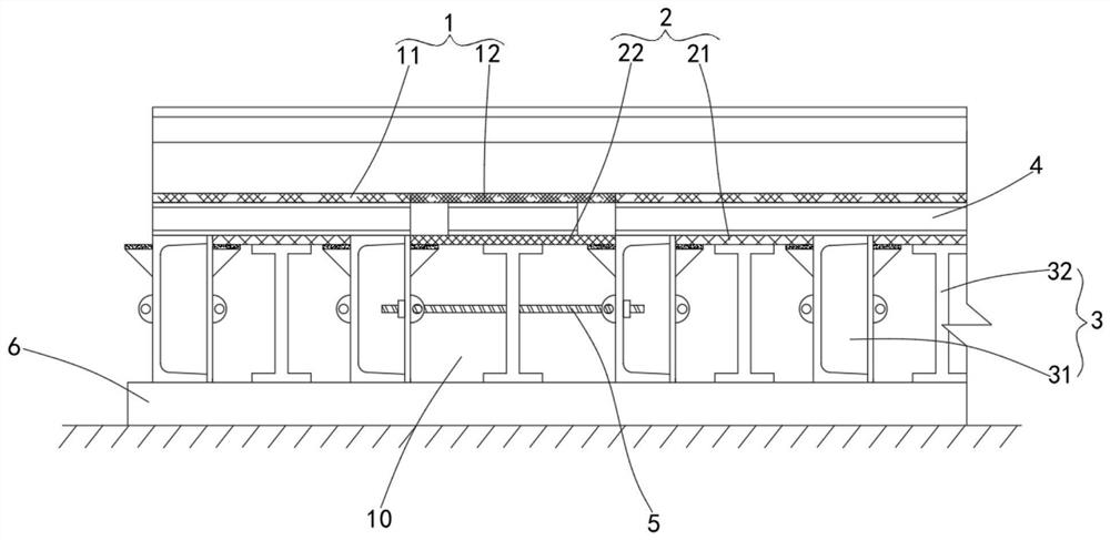 Precast beam construction system and method