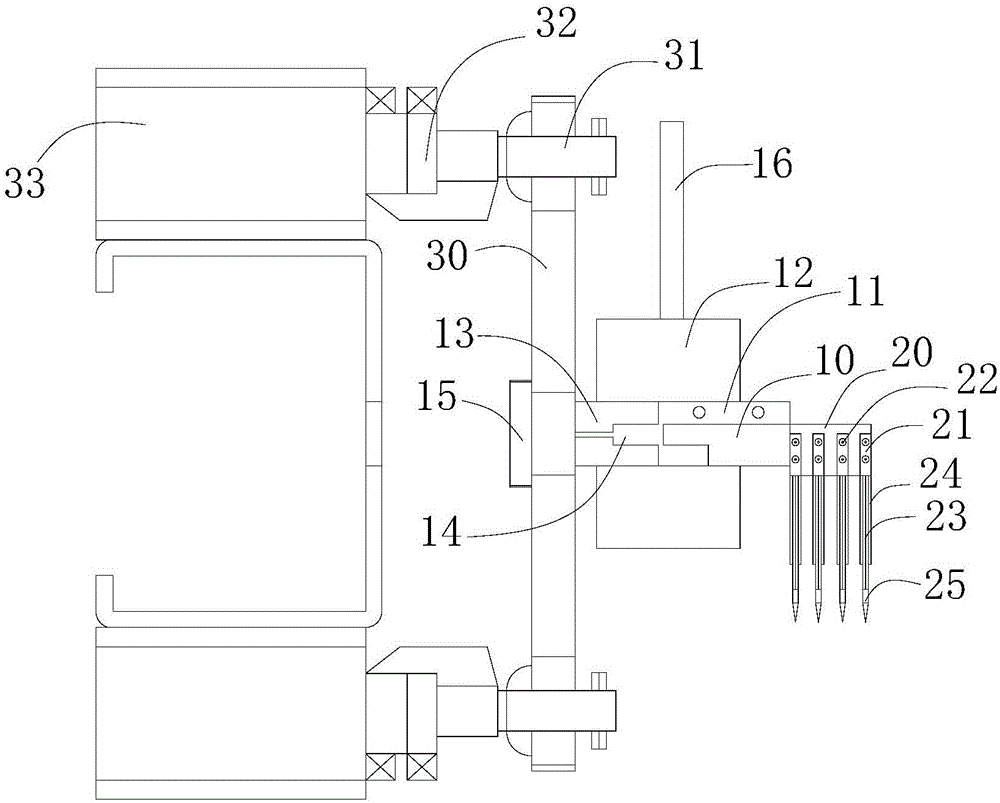 Steel pipe welding device