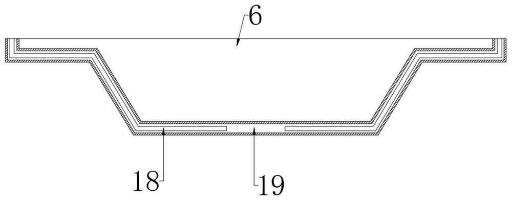 Injection mold with high-efficiency cooling performance and high stability